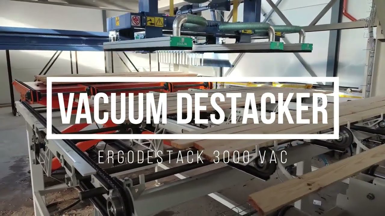 ErgoTak vacuum timber destacker ErgoDeStack-3000VAC