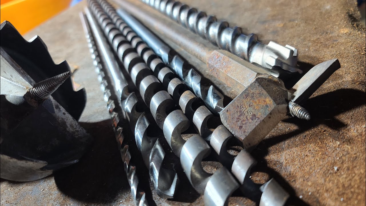 Wood Bits For Drilling Deep Holes...