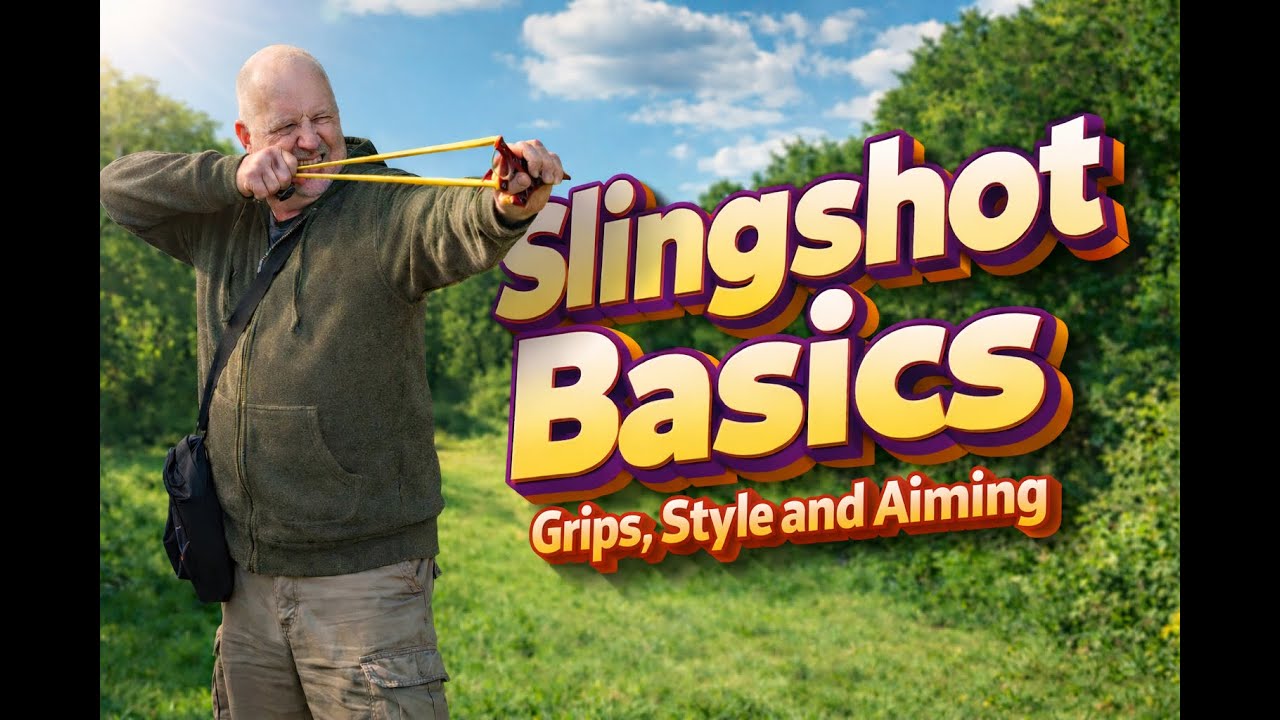 Slingshot Basics - Grip and Aim