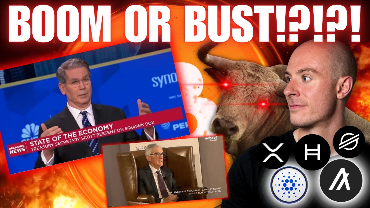 Are We Heading For An Economic BOOM Or DOOM!? Scott Bessent Issues Warning! Jerome Powell's Thoughts