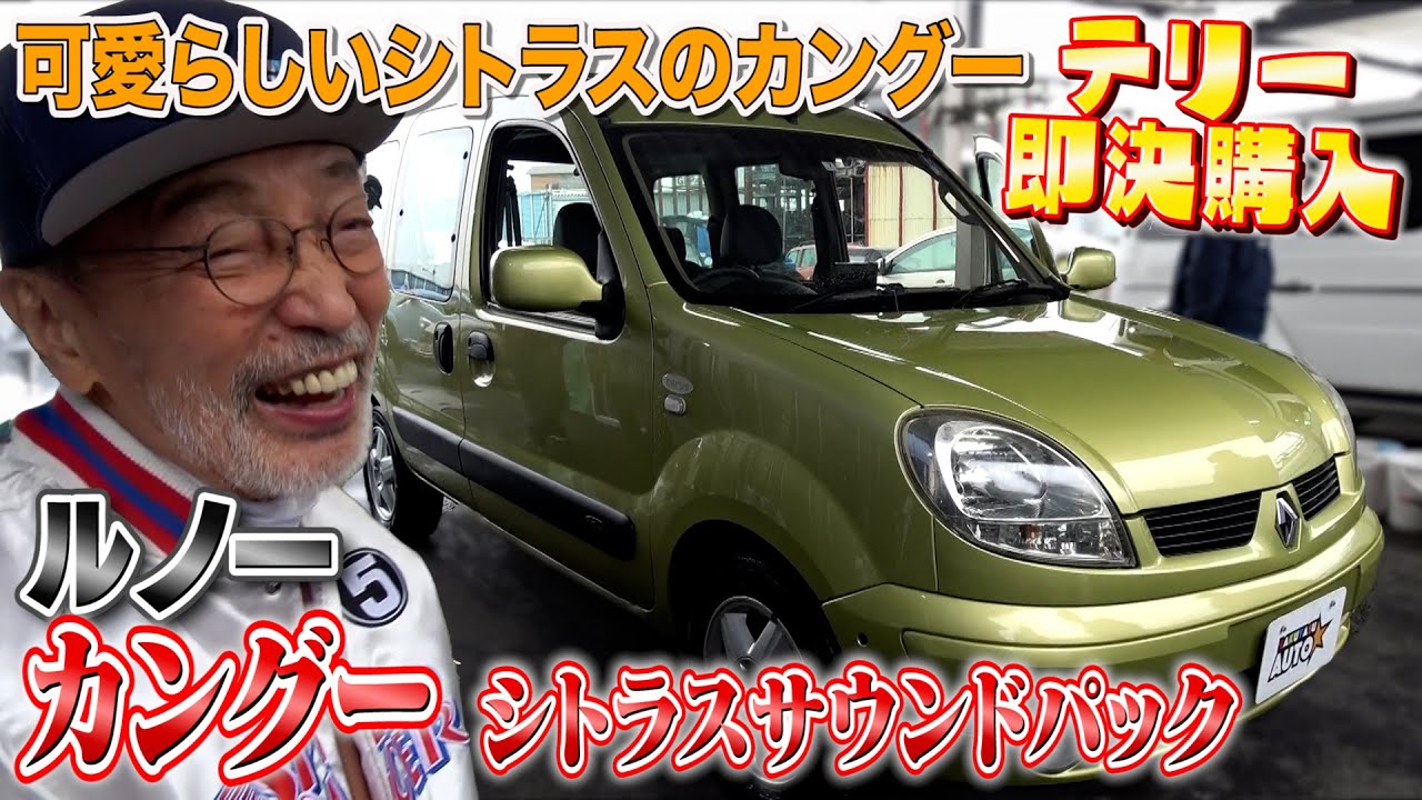【ルノー カングー シトラスサウンドパック】テリー即決購入　走行距離が少なく抜群の程度！