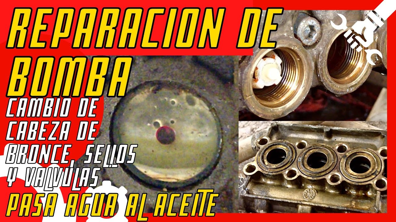 TUTORIAL|🛠 PASA AGUA al ACEITE CONOCE como REPARAR UNA HIDROLAVADORA INDUSTRIAL🤯