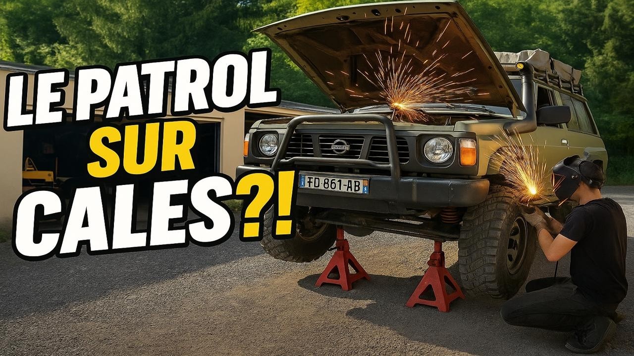 J’ai réhaussé le Patrol pour pas cher… ça a failli tourner au drame !