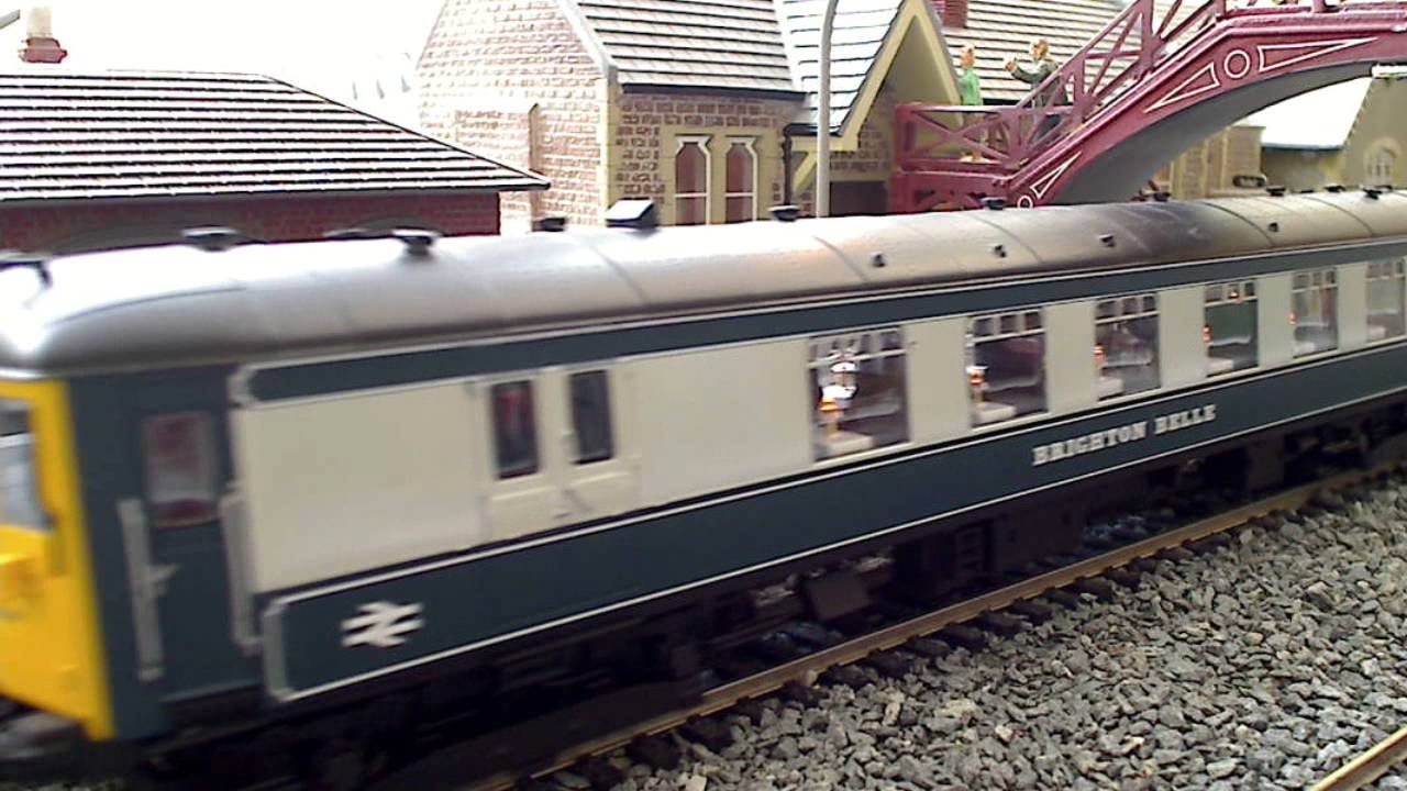HORNBYS NEW BRIGHTON BELLE ENTERING/ EXITING STATION