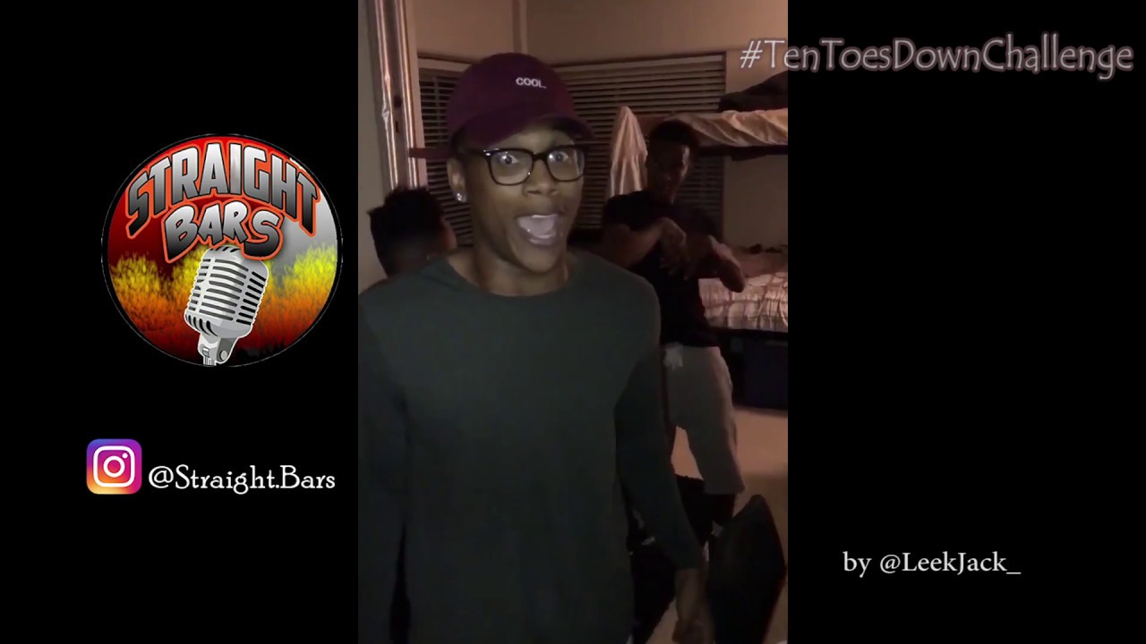 Ten Toes Down Challenge StraightBars Compilation #1