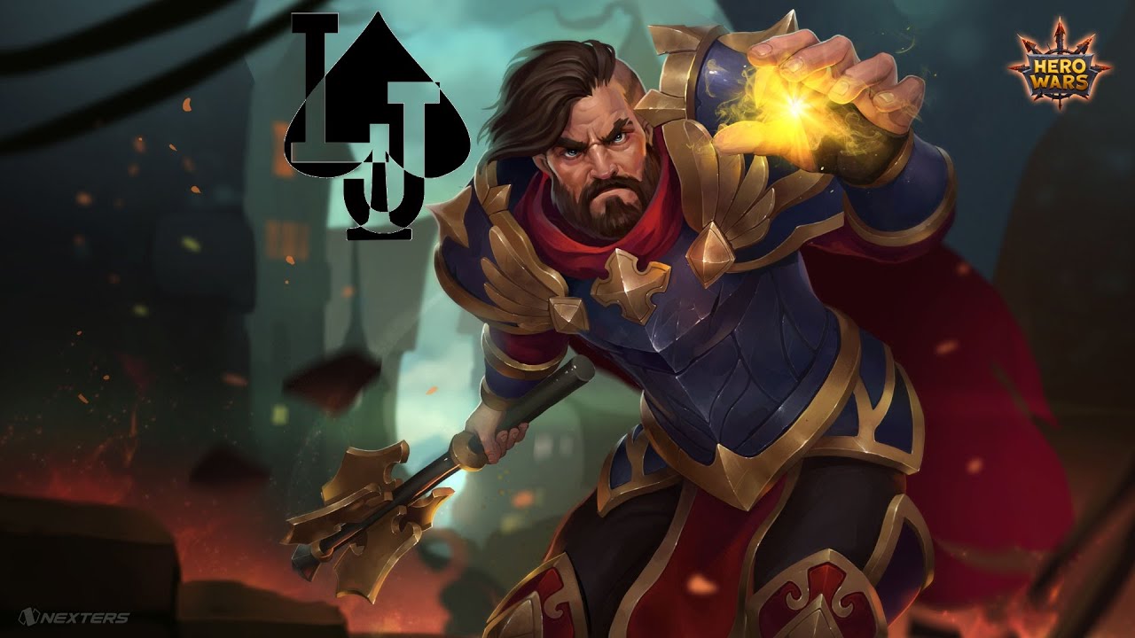Hero Wars Personagens! Markus cura até depois de morto, Skins, Glyphs, Artifacts, Patronage.