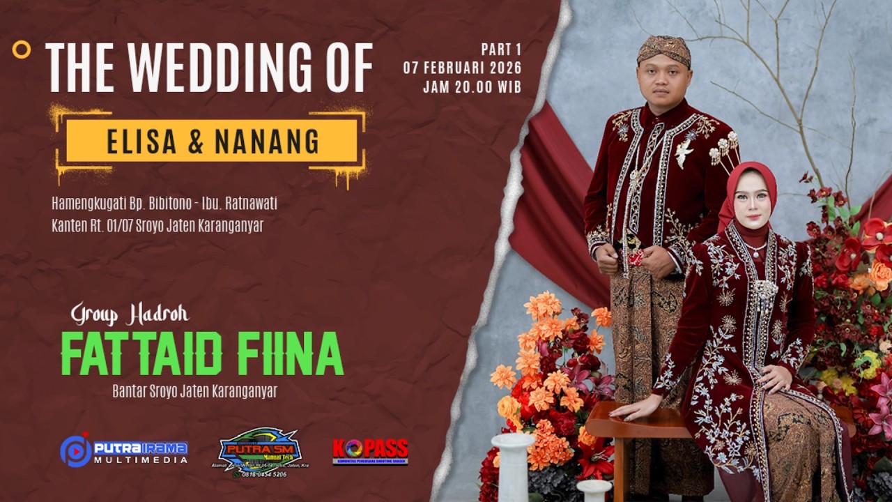 LIVE Midodareni Pernikahan ELISA & NANANG - Hadroh Fattaid Fiina - PUTRA SM Audio (07 Februari 2026)