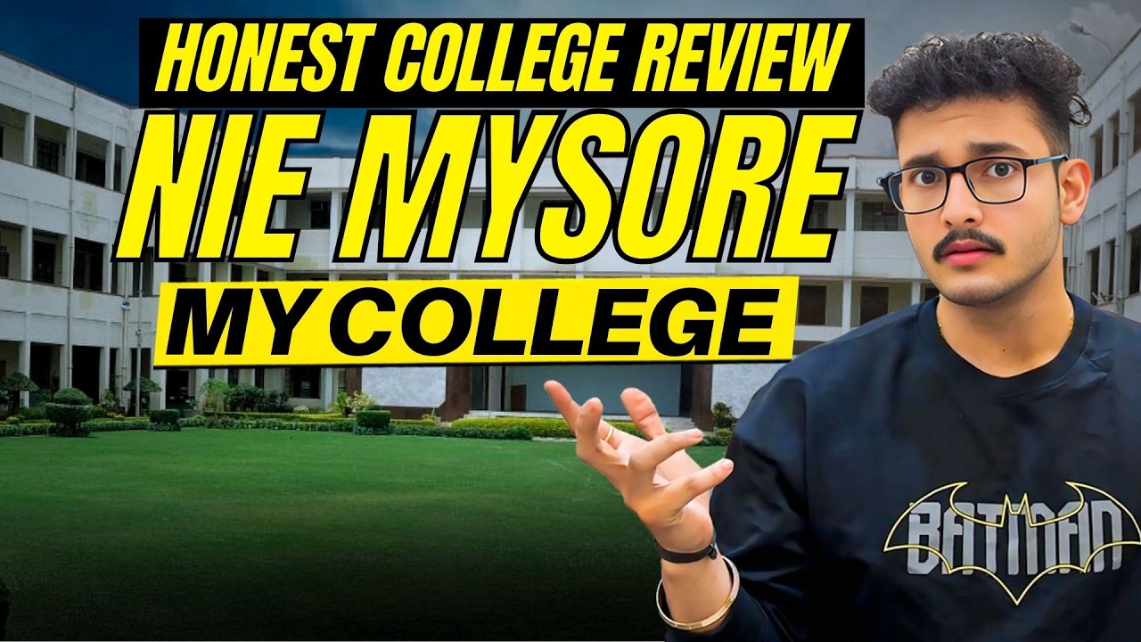 NIE Mysore Review 2026 -  Better Than Bangalore Colleges? | Placement | Campus | Hostel | Fees