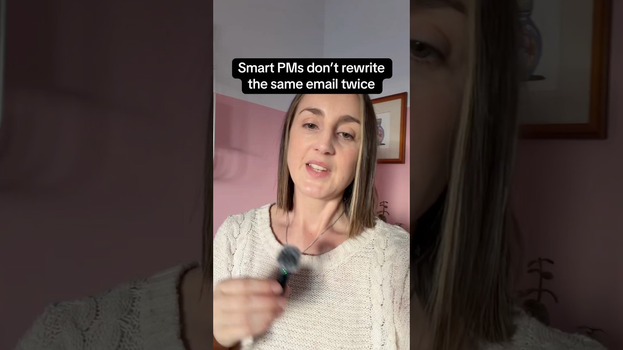 Create Instant Email Templates in Outlook That Save PMs Hours | Smarter Project Management in 2026