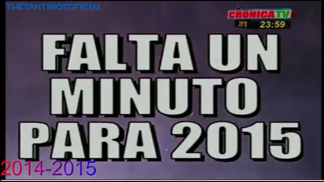 Todos los Conteos del año nuevo De Crónica TV  (2007-2024) - Argentina