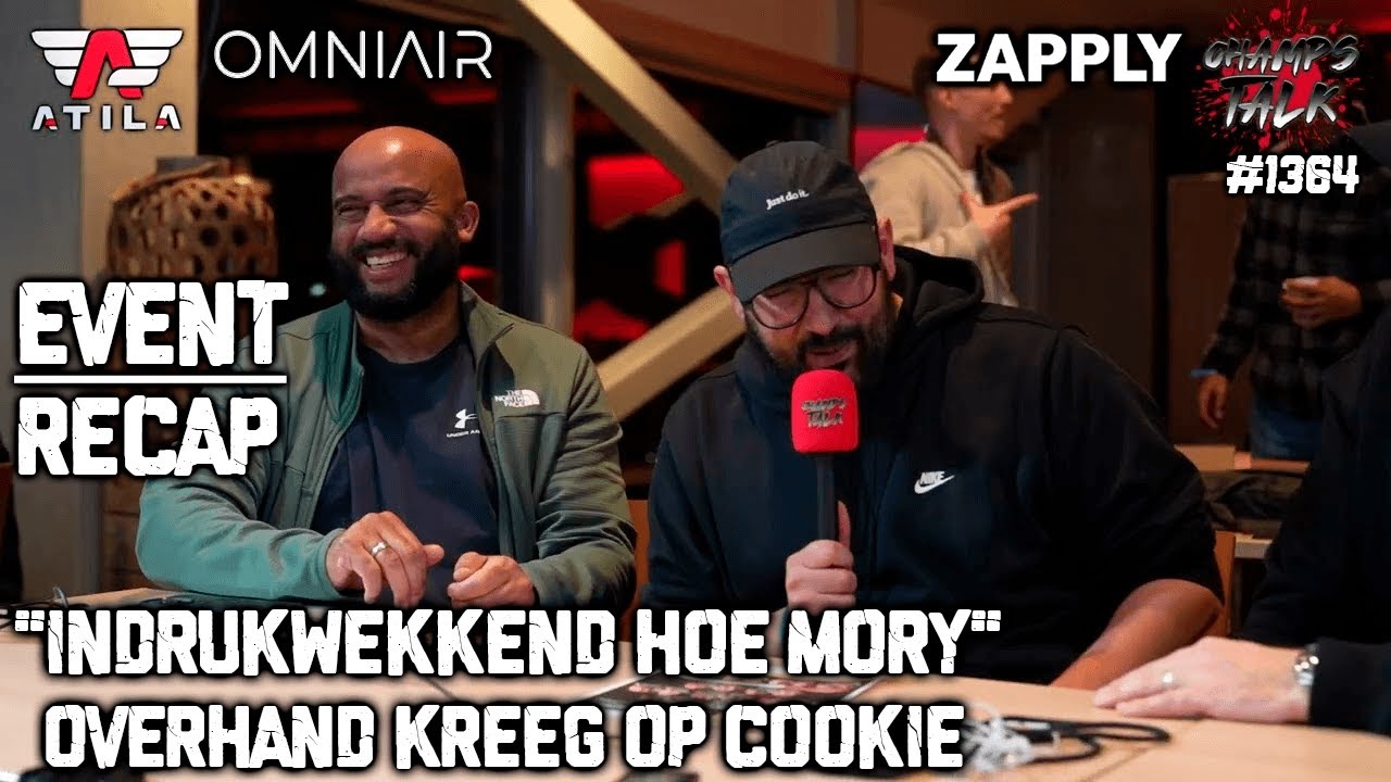 ‘Indrukwekkend hoe Mory overhand kreeg op Cookie’ Recap #GLORY105 Wilson Boldewijn & Vechtsportinfo