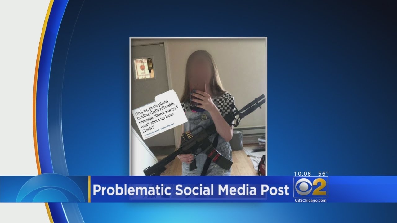 Chicago Firefighter Facing Charges After Daughter Posts Picture With Assault Rifle