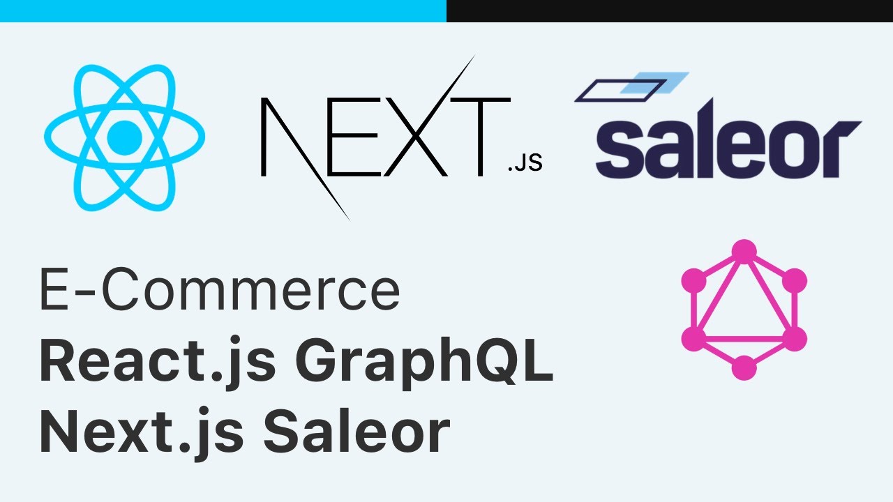 Создание приложения электронной коммерции с React.js и GraphQL с использованием Next.js и API Saleor
