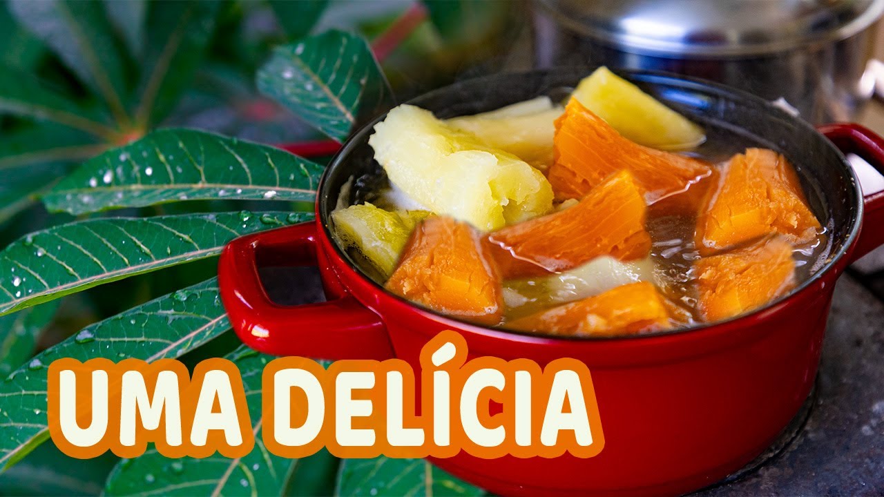 Mandioca Cenoura - Mandioca colorida