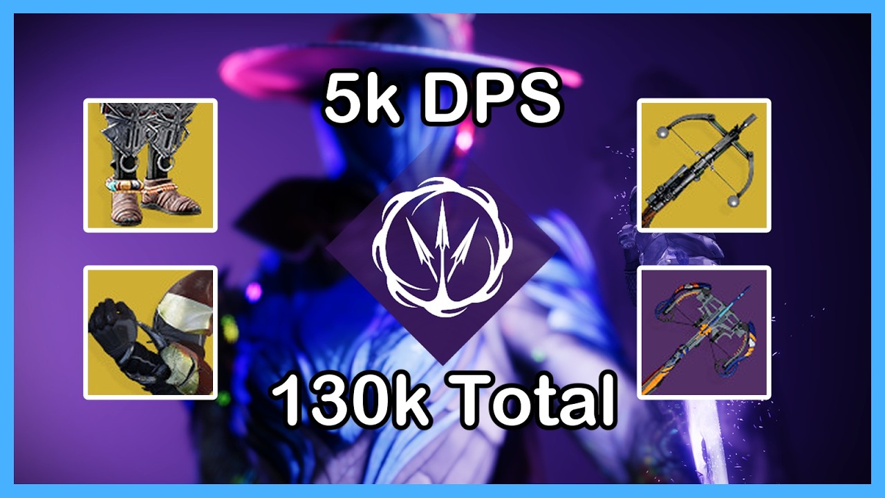 Double Crossbow | Void Hunter DPS Build In Depth Guide
