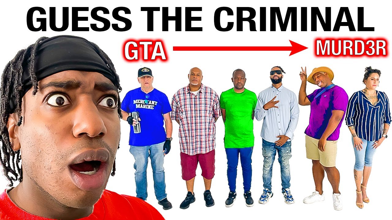 Match The Crime To The Person