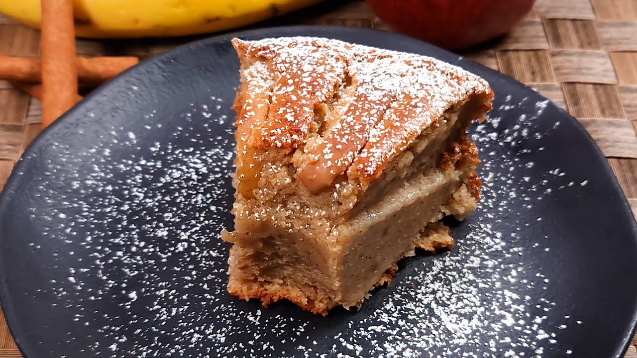 Легкий рецепт яблочно-бананового торта - как приготовить вкусный фруктовый торт