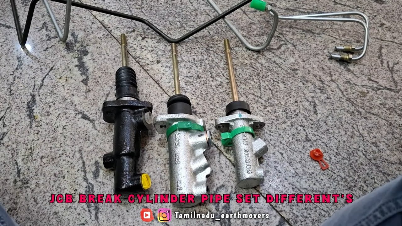 Jcb Master cylinder pipe set details // Jcb spare parts // #automobile #bestseller