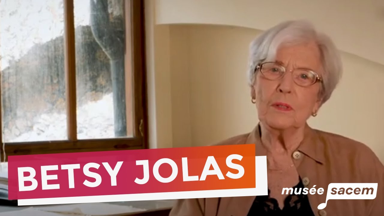 Betsy Jolas | Les coulisses de la création | Musée Sacem