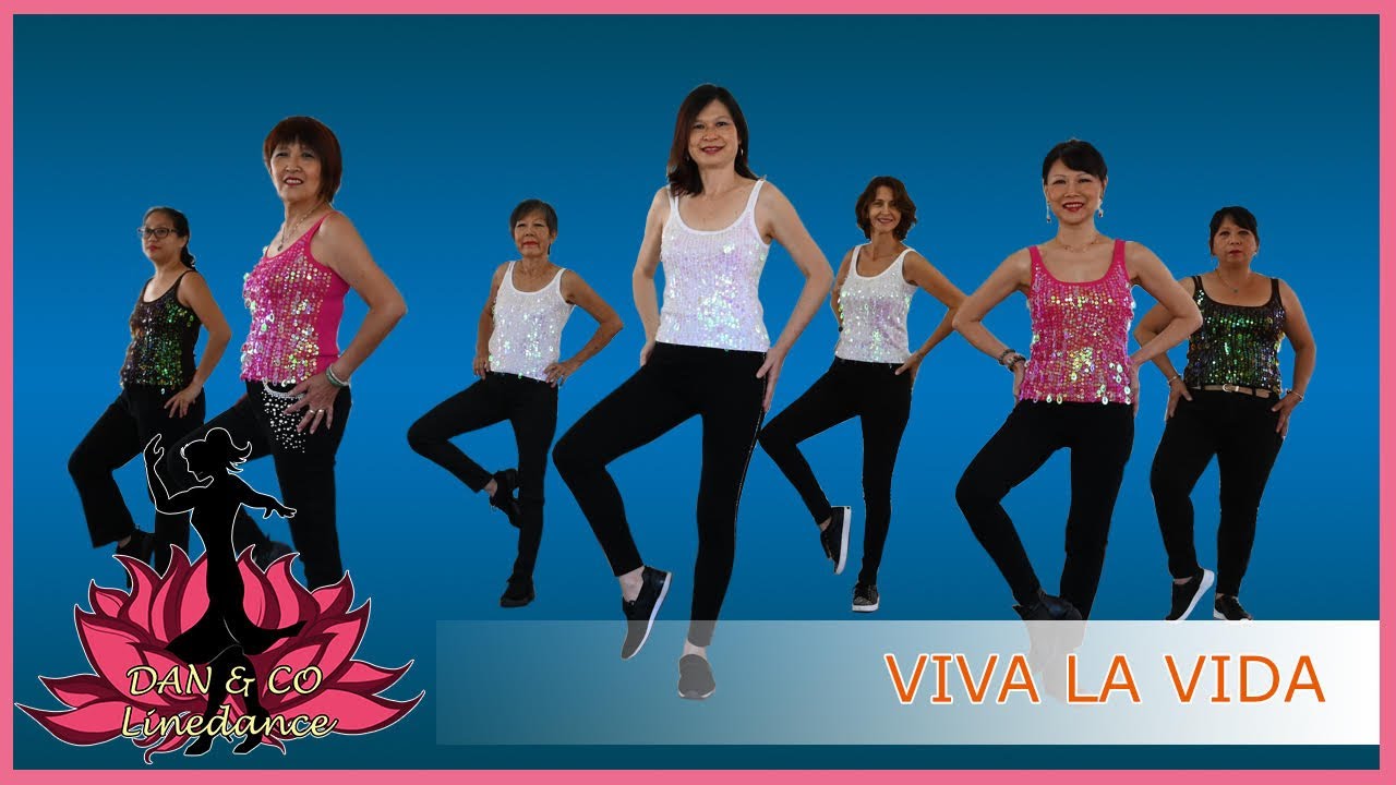 Viva La Vida Line dance (Dance & Teach)