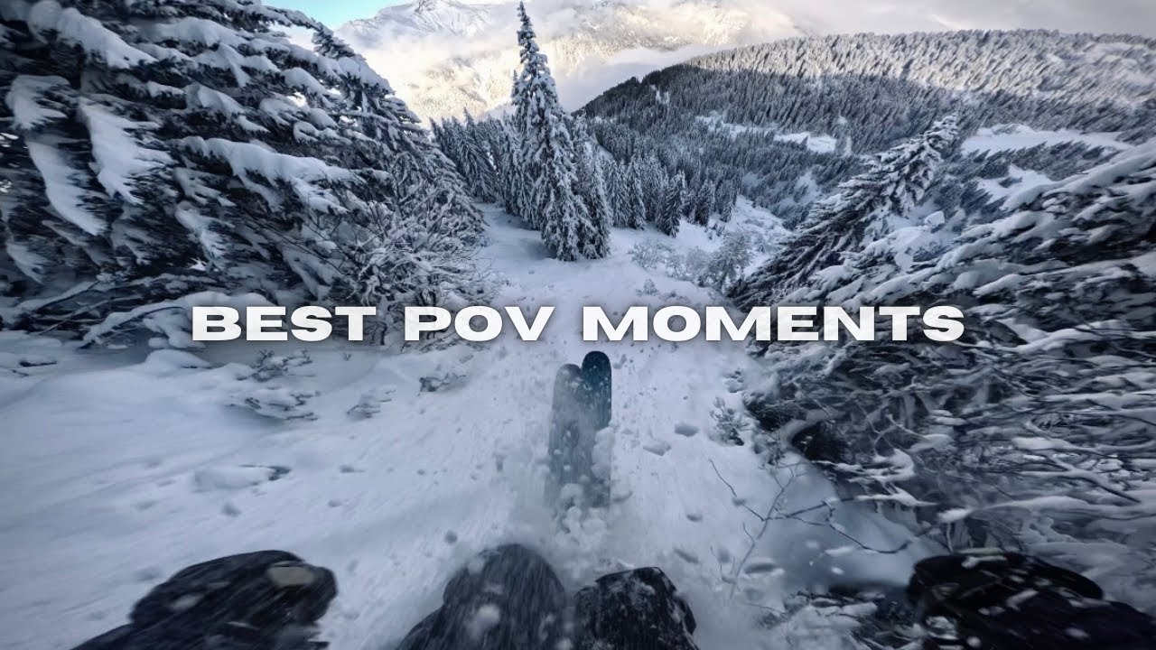 Best POV Moments of the Year | RAW Skiing Part 1