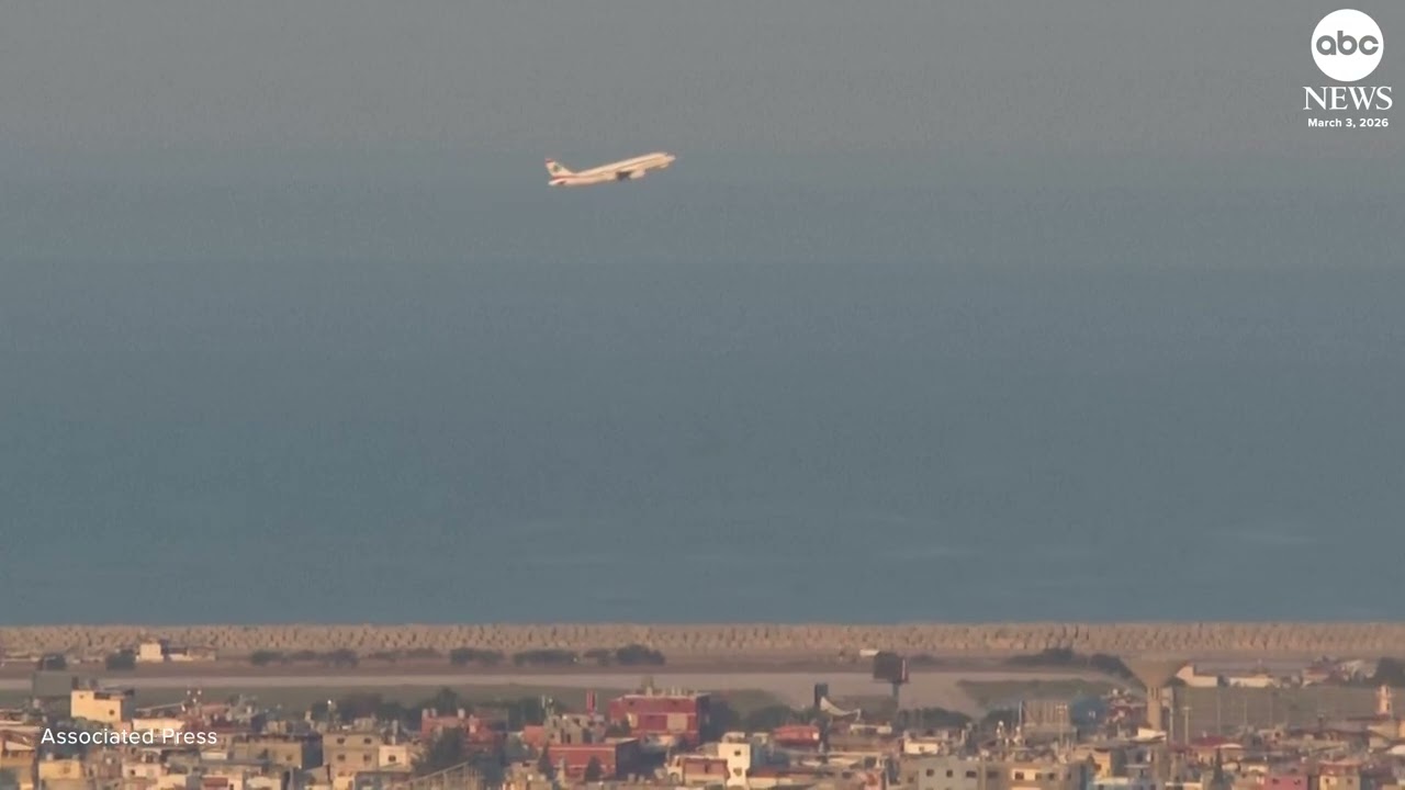Passenger plane in Beirut takes off amid explosions