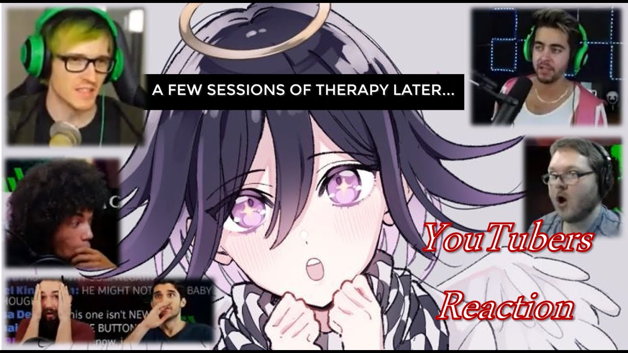 YouTubers react to Kokichi's evil face - New DanganRonpa V3 (SPOILERS CHAPTER 4!)