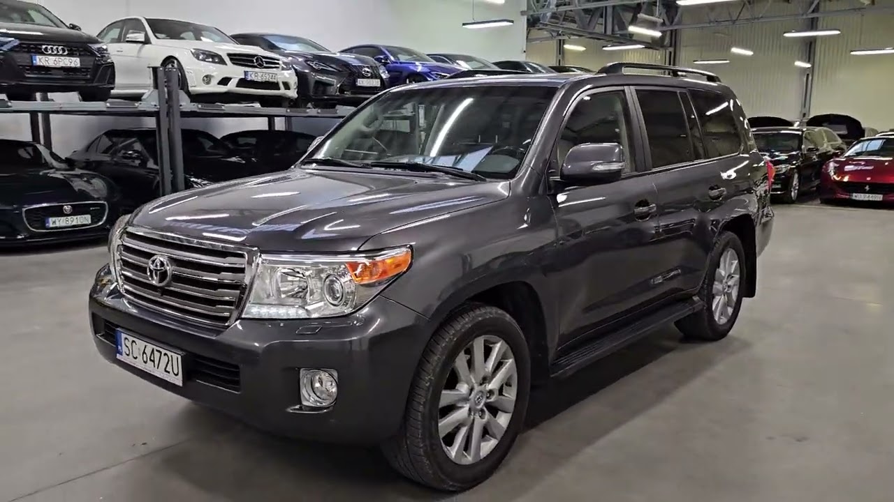 Toyota Land Cruiser 200 V8 4.5 diesel 272 KM Limited, 2015. Wideoprezentacja.