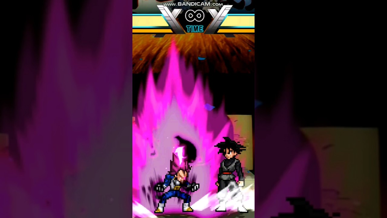 Все формы Вегеты в Jump Force Mugen#shorts