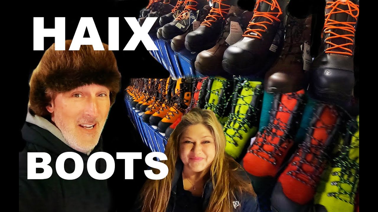 New chainsaw boots - HAIX BOOTS