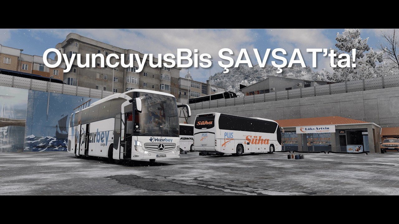 Ets2 | OyuncuyusBisMap v1.5 Tanıtım | Trabzon’dan Artvin Şavşat’a Yolculuk