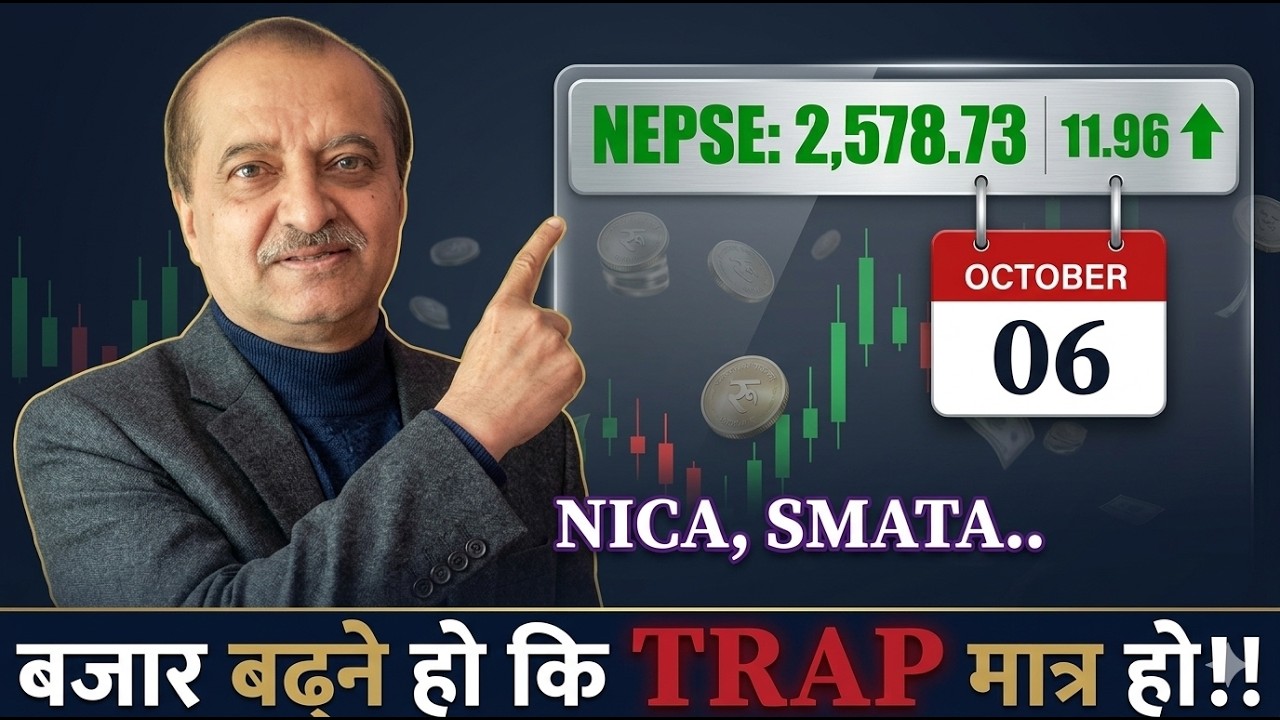 06/10/2026 || Daily NEPSE Analysis || बजार घट्न रोकिएको कि बढ्न शुरु ??
