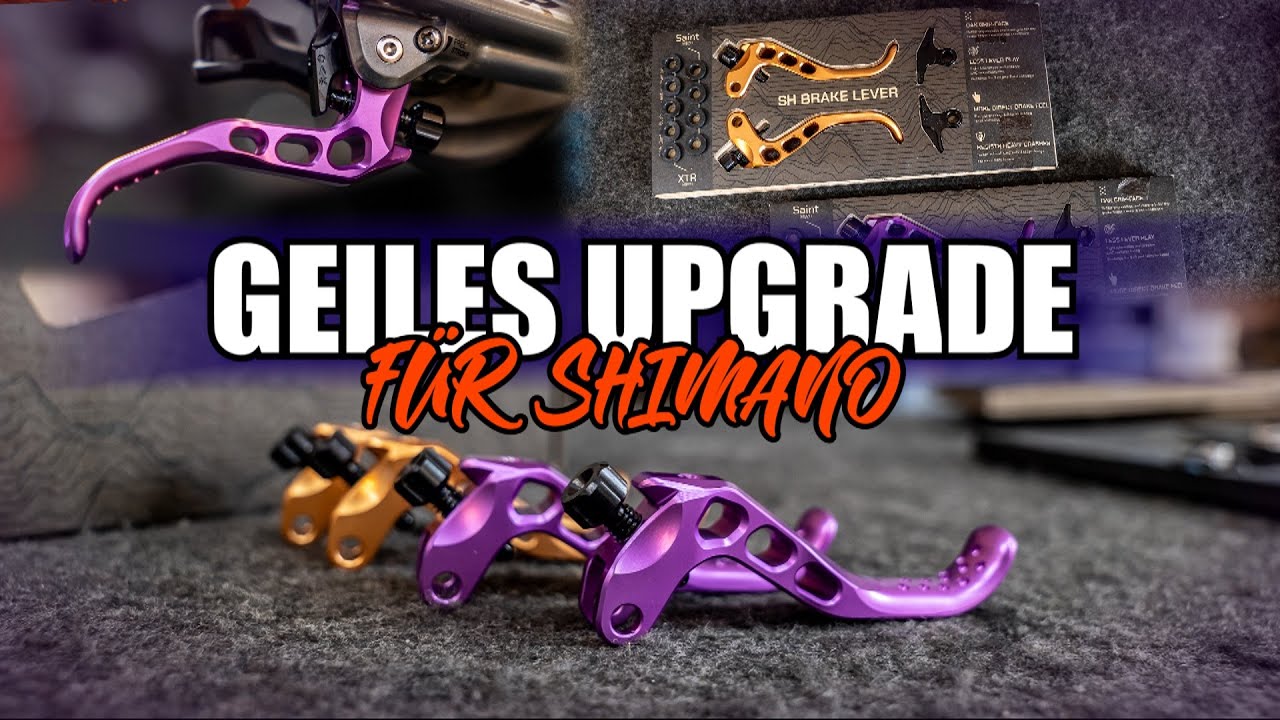 PREMIUM BREMSHEBEL FÜR SHIMANO🤩(OAK SH) + GEILE  GRIFFE VON PEATYS🤙 + UPDATE  12 GIPFEL TOUR☝️