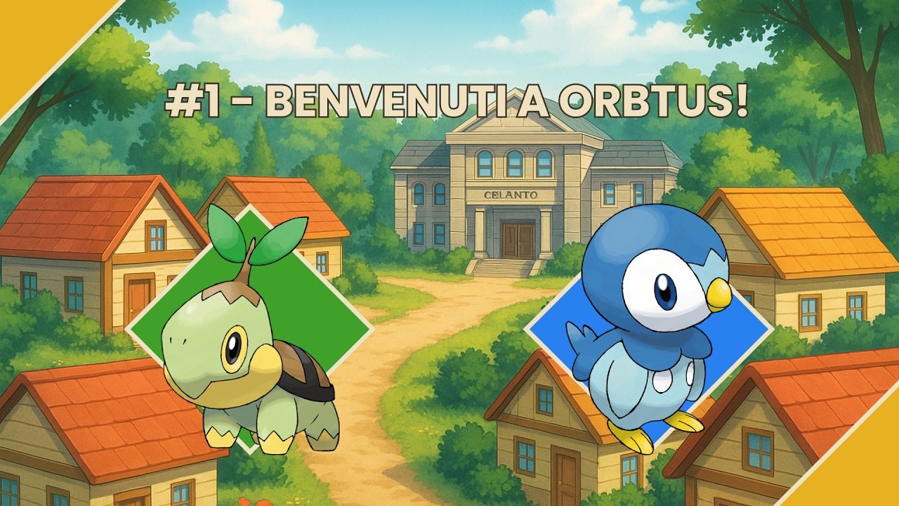 BENVENUTI A ORBTUS! - Pokémon Gaia Blind Run - Episodio 1