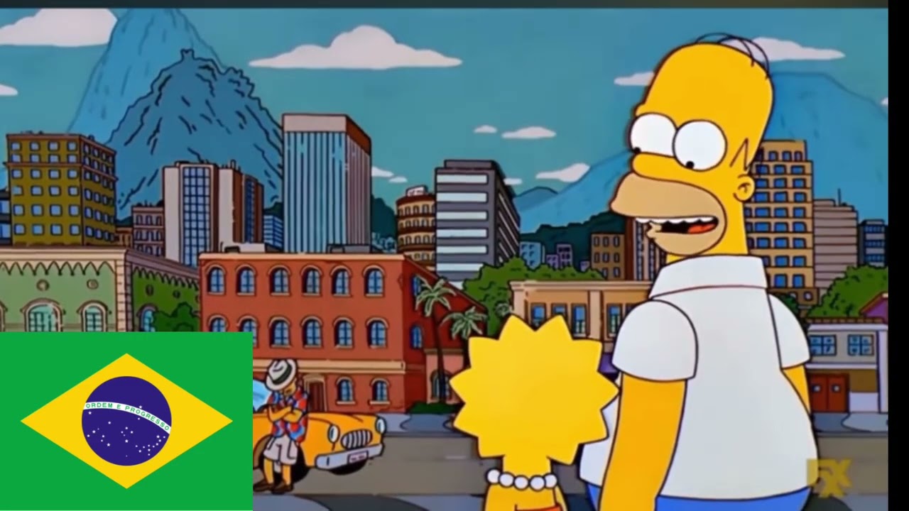 Countries portrayed by The Simpsons