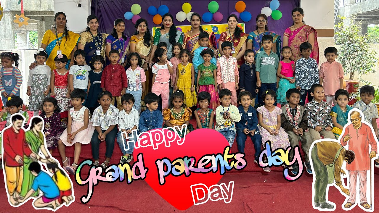Happy grand parents day all | Gowtham model school | Madinaguda | Hyderabad | School | education |