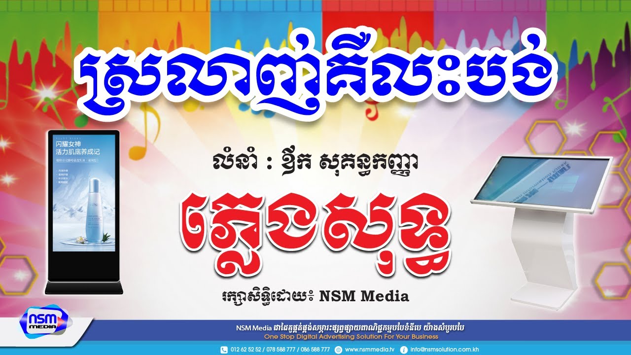 ស្រលាញ់គឺលះបង់​ ភ្លេងសុទ្ធ​​ | ស្រី | Karaoke | Plengsot [ NSM Media ]