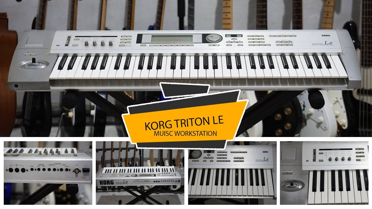 KORG TRITON LE | Sound Super tebal | banyak pilihan voice.