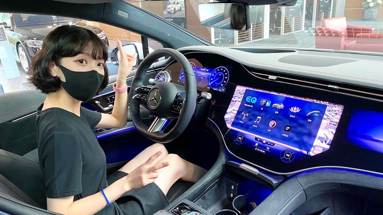 나중에 커서 벤츠 살거예요 ( 메르세데스 벤츠 EQS 450+ AMG LINE 리뷰)