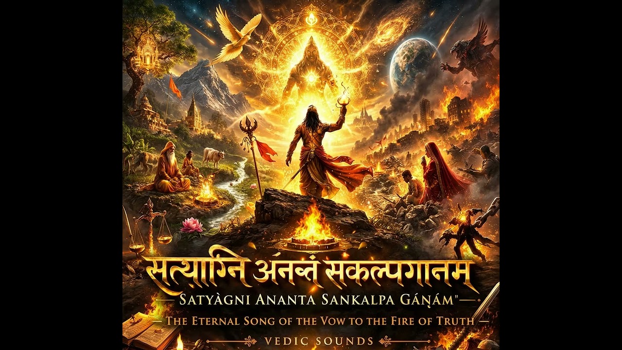 Satyāgni Ananta Saṅkalpa Gānam — The Eternal Song of the Vow to the Fire of Truth — Vedic Sounds