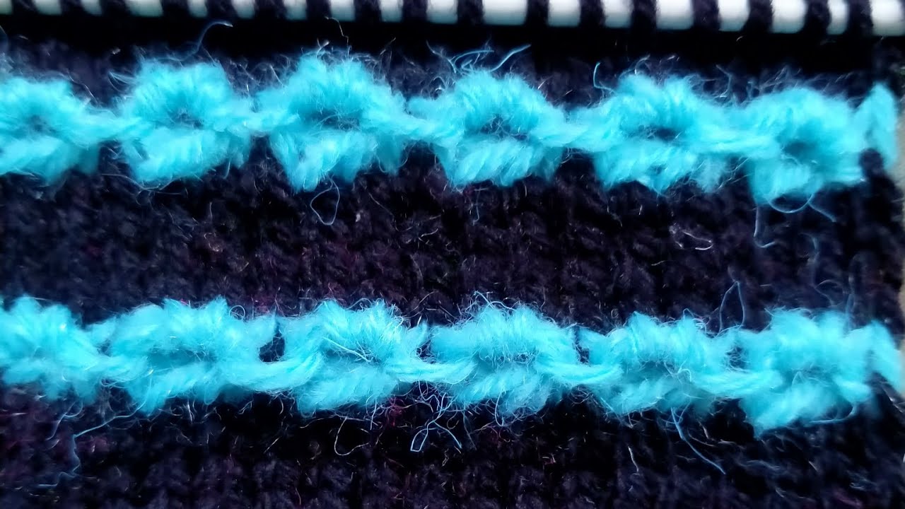 Two colour sweater # design # bunai # video # bunai ka sansar # Ruma sharma-07 # yt