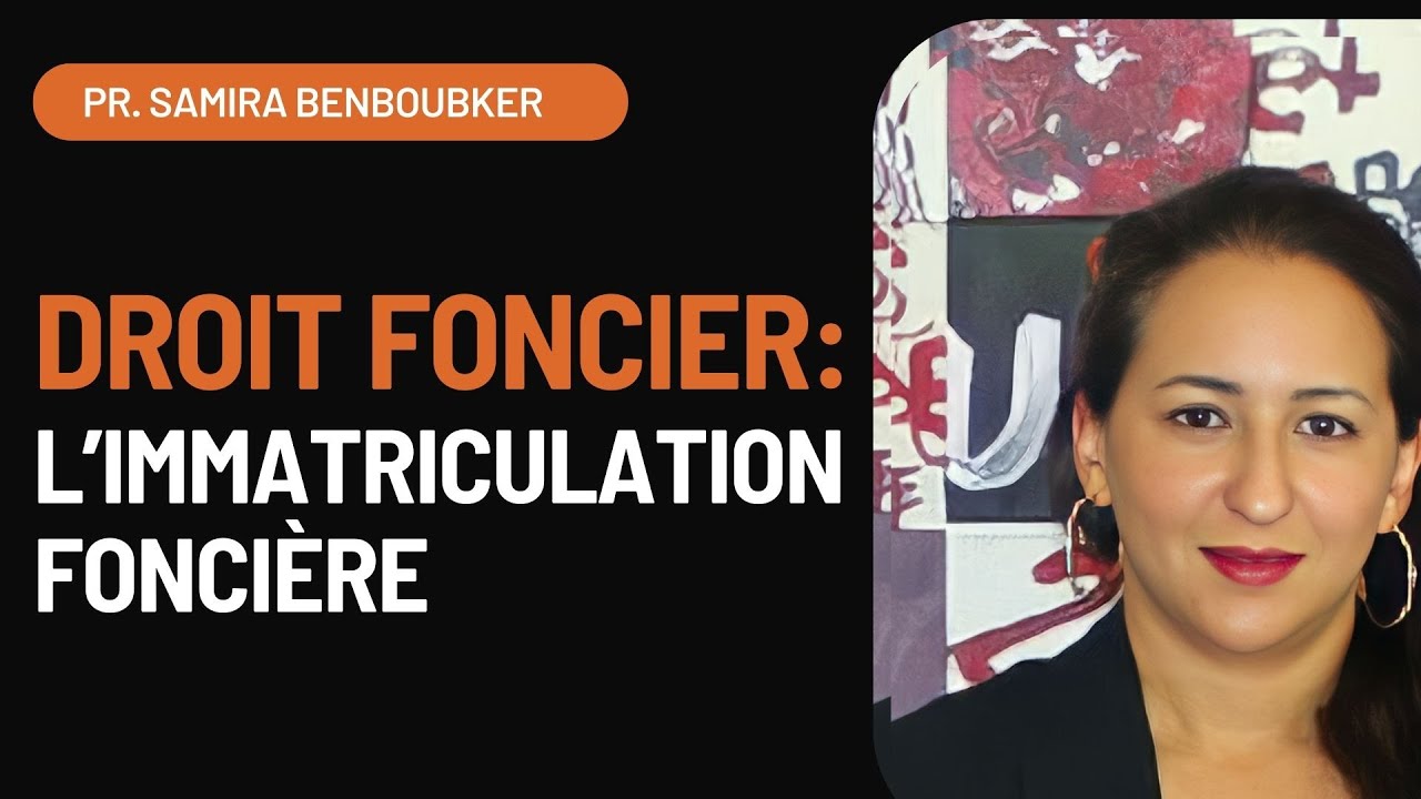 Droit foncier S5: l'immatriculation foncière