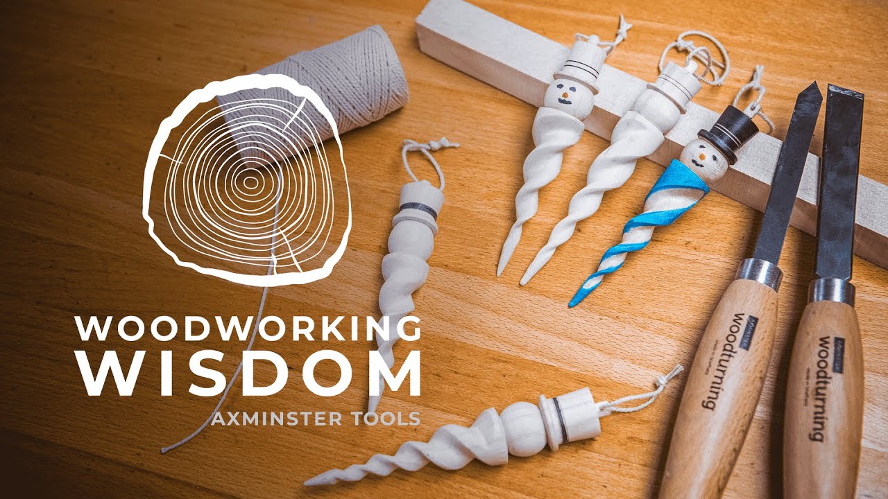 Snowman Icicle Christmas Decoration - Woodworking Wisdom