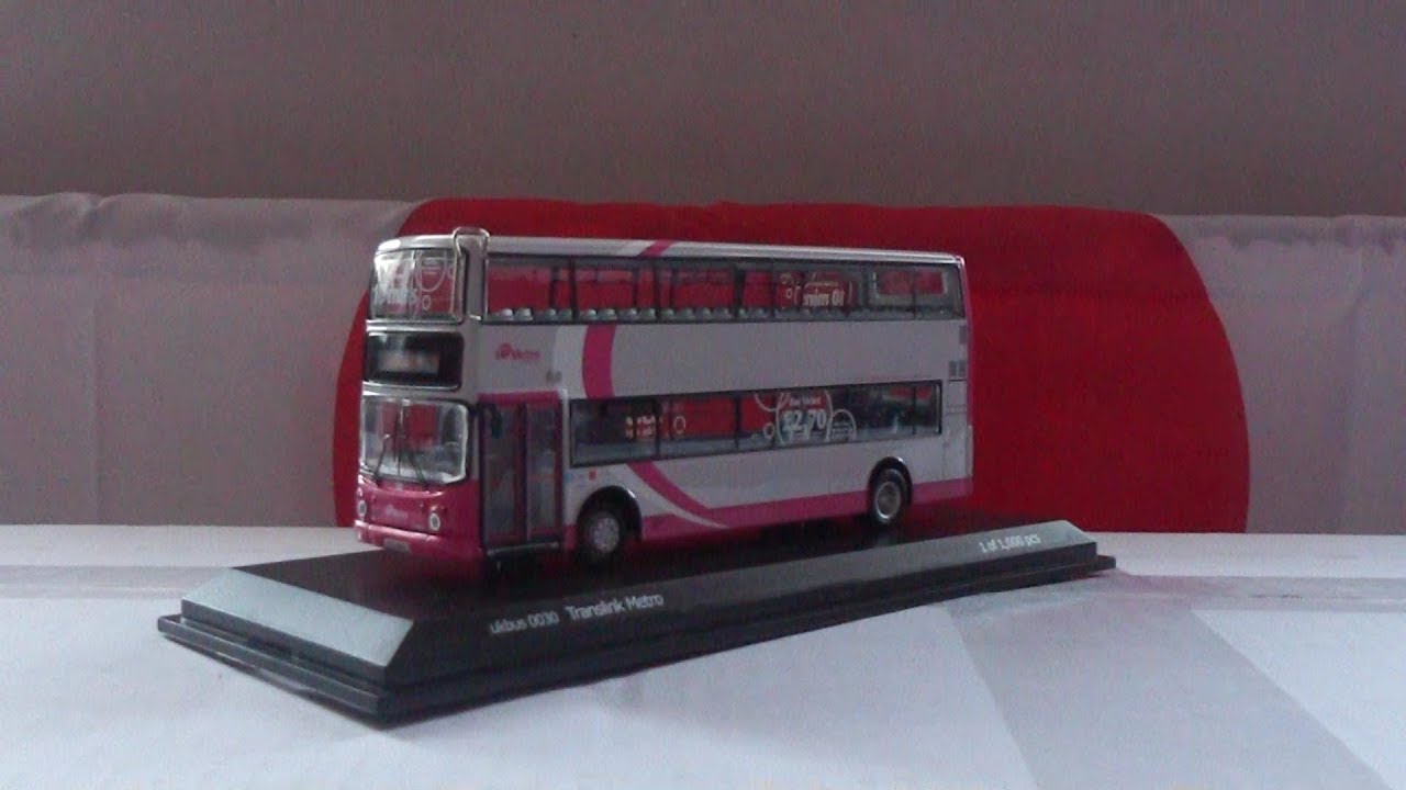 CMNL UKBUS0030 | Volvo B7TL Alexander ALX400 | Translink Metro | 1:76 Scale | Model Bus Review | HD