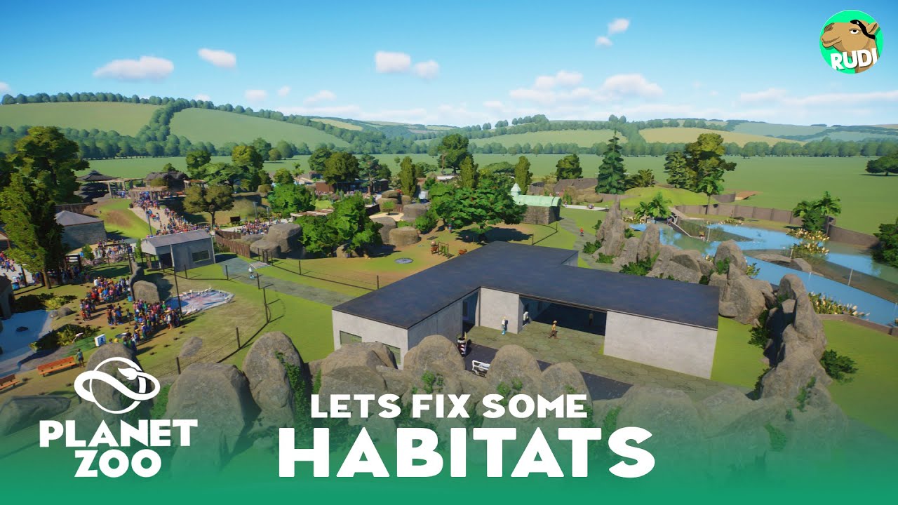 Habitat Fixes and Staff Facilities - Ruhr Zoo - Planet Zoo Franchise Mode