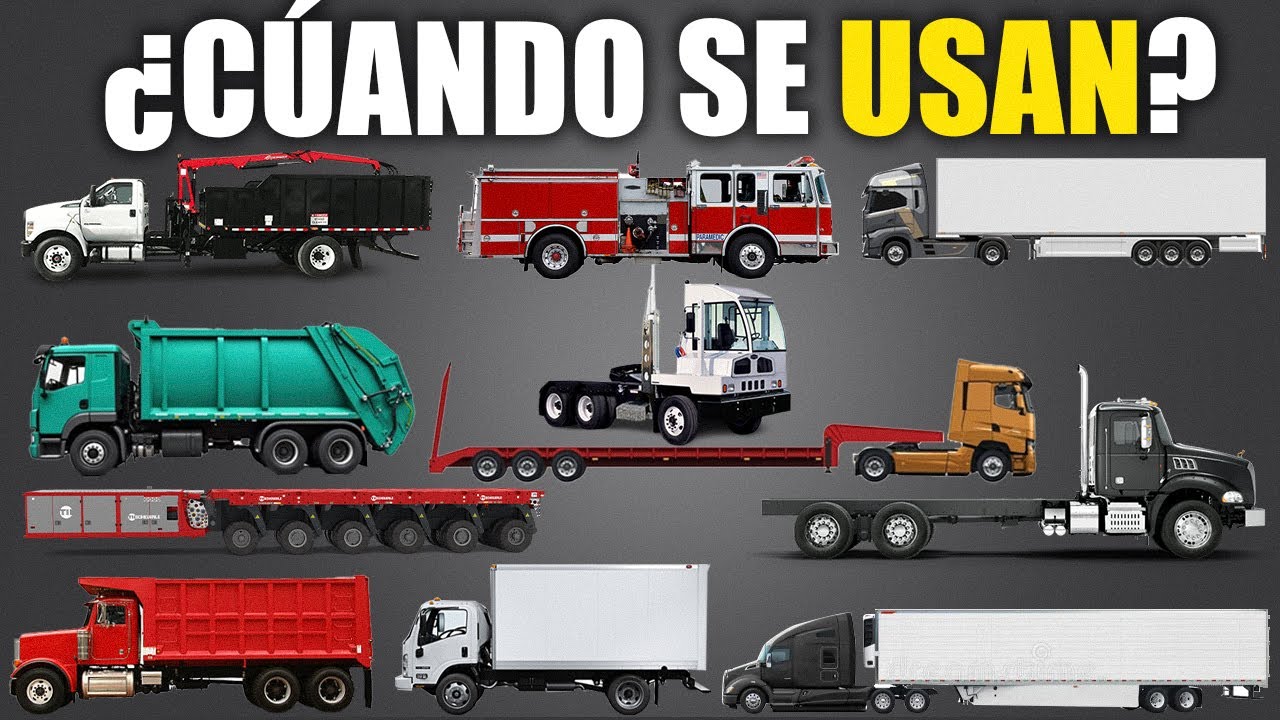 Estos son Todos los Tipos de Camiones que Existen... Explicados en 13 Minutos