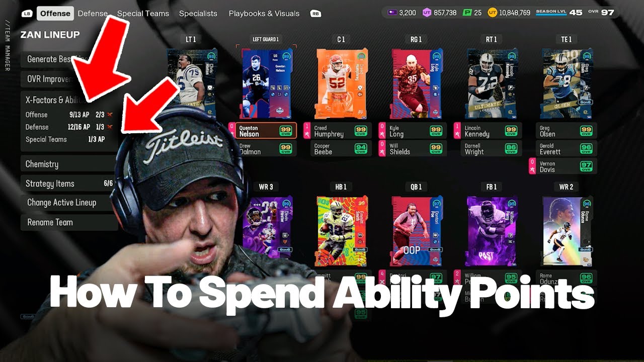 How to Use Your Ability Points in MUT