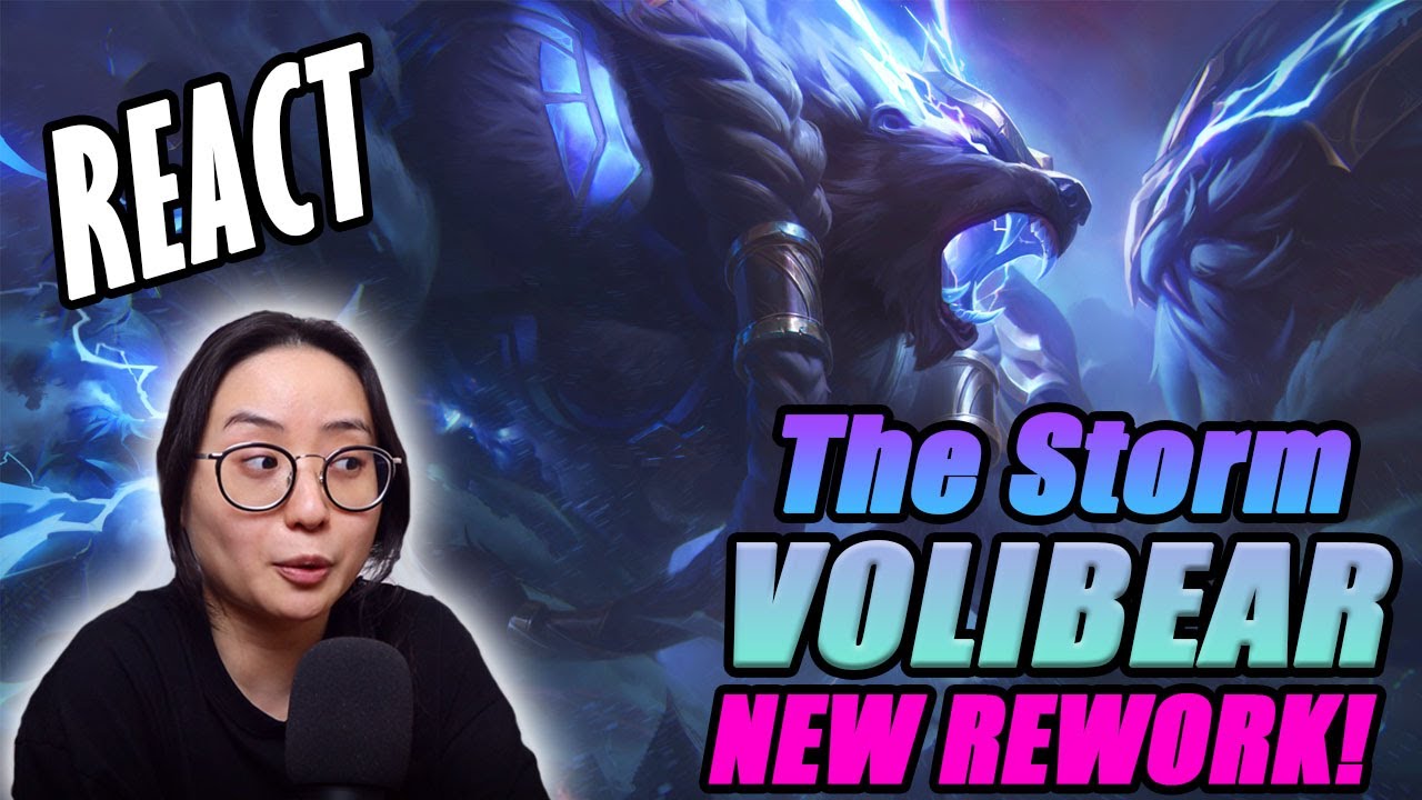 REACT to The Storm: NEW VOLIBEAR REWORK Reveal! | League of Legends