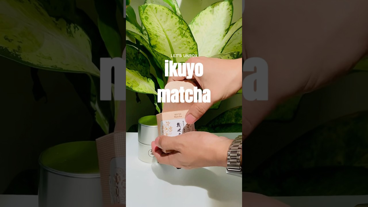 LET’S UNBOX IKUYO MATCHA BY IPPODO