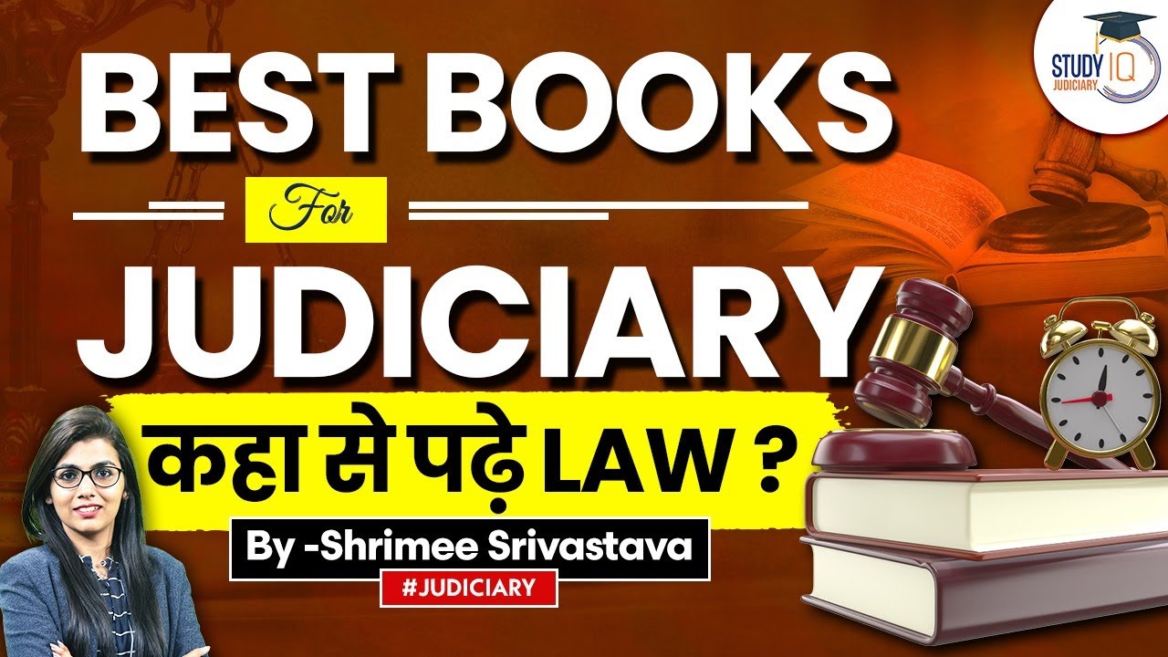 Best Books for Judiciary Exam Preparation | Recommended Books for Judiciary Exams | StudyIQ